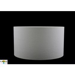 Abażur rattanowy walec z denkiem do zwisu E27- 45x25cmH