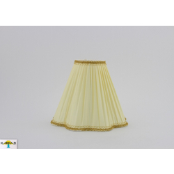 Stylowy abażur 25cm do małej lampki -nakładany na żarówkę