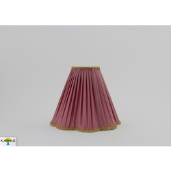 Stylowy abażur 25cm do małej lampki -nakładany na żarówkę