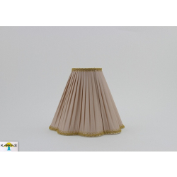 Stylowy abażur 25cm do małej lampki -nakładany na żarówkę