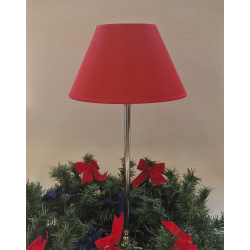 Abażur 25cm do lampki stojącej E27- X-mas