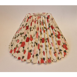 Abażur plisowany 27cm do lampki stojącej E27