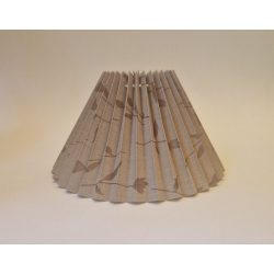 Abażur plisowany 25cm do lampki stojącej E27