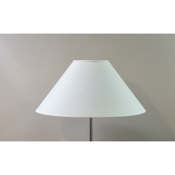 Abażur 50cm do lampy stojącej E27- złamana biel chintz