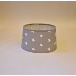 Abażur owal 20cm do lampki stojącej - lampki nocnej- kinkietu E27