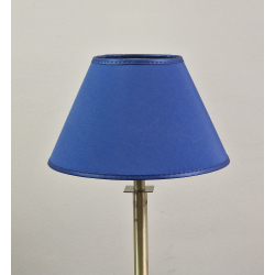 Abażur 25cm do lampki stojącej E27- niebieski atramentowy chintz