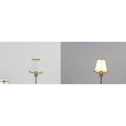 Stylowy abażur do kinkietu lub żyrandola