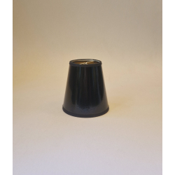 Abażur 11cm - czarno złoty- do kinkietu lub żyrandola