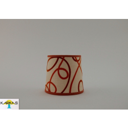 Abażur 13cm do kinkietu lub żyrandola (na żarówkę)