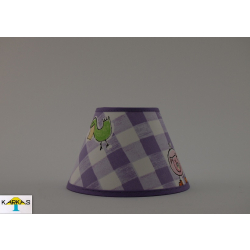 Abażur 16cm do małej lampki do pokoju dziecięcego - abażur do lampki nocnej  (na żarówkę)