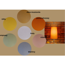 Abażur 19cm do małej lampki - abażur do lampki nocnej E14