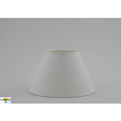 Abażur 25cm do lampki stojącej E27- biały chintz