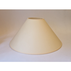 Abażur 40cm do lampy stojącej E27- kremowy chintz