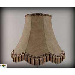 Abażur skóropodobny 55cm do lampy stojącej na żarówkę