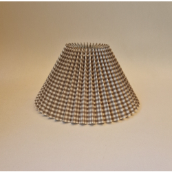 Abażur plisowany 27cm do lampki stojącej E27