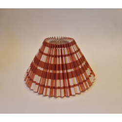 Abażur plisowany 27cm do lampki stojącej E27