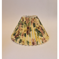 Abażur plisowany 27cm do lampki stojącej E27