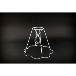 Stelaż do abażuru 25 cm - na żarówkę