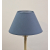 Abażur 25cm do lampki stojącej E27- bawełna antracytowa