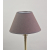 Abażur 25cm do lampki stojącej E27- brązowa bawełna