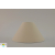 Abażur 25cm do lampki stojącej (na żarówkę), kremowy plastik