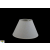 Abażur 25cm do lampki stojącej E27 - len złamana biel