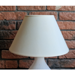 Abażur 30cm do lampy stojącej E27- kremowy chintz