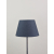 Abażur 20cm naturalny len - czarny - abażur do kinkietu lub lampki nocnej E27
