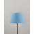 Abażur 20cm naturalny len - petrol - abażur do kinkietu lub lampki nocnej E27