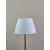 Abażur 20cm naturalny len - złamany biały - abażur do kinkietu lub lampki nocnej E27