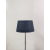 Abażur 25cm naturalny len- czarny - abażur do kinkietu lub lampki nocnej E27