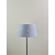 Abażur 25cm naturalny len- szary - abażur do kinkietu lub lampki nocnej E27
